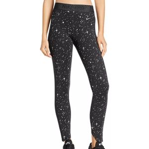 nike starry night metallic leggings